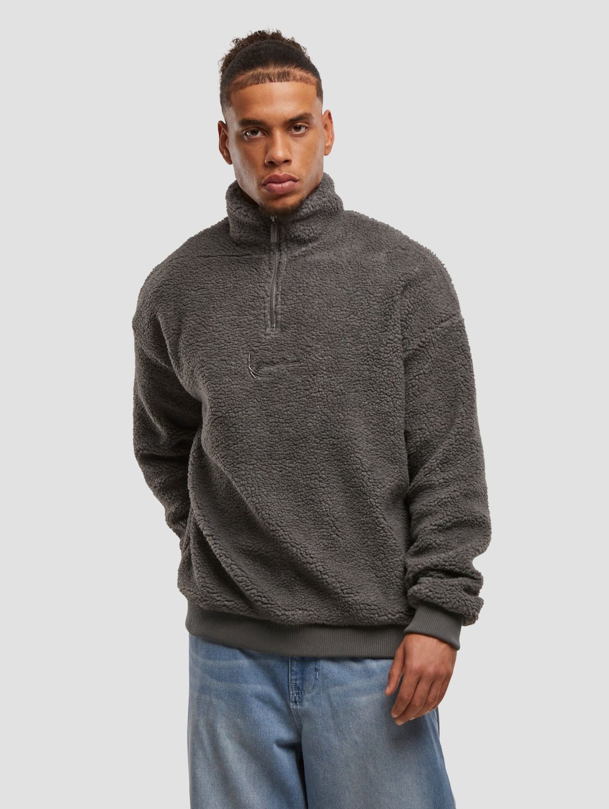 Karl Kani Herren Sweatshirt Grau