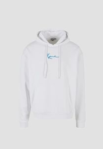 Sweat à capuche confortable Karl Kani pour homme, 300 g/m², coton, blanc