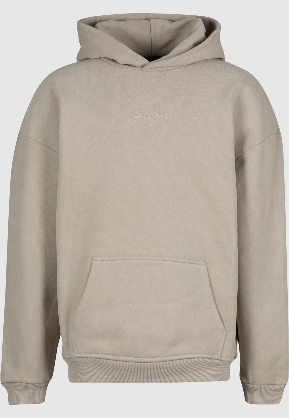 Sean John Herren Hoodie aus Baumwolle in Beige
