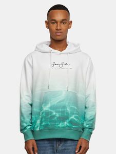 lässiger Sean John Herren Hoodie 350 g/m² mit Baumwolle Weiß