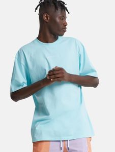 sportliches Karl Kani Herren T-Shirt 220 g/m² mit Baumwolle Hell-Blau