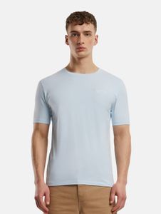 modernes Karl Kani Herren T-Shirt 220 g/m² mit Baumwolle Hell-Blau
