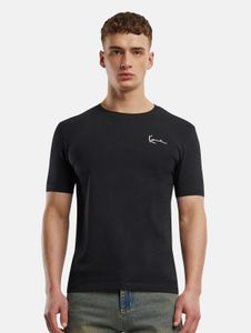T-shirt homme Karl Kani moderne, 220 g/m², coton, noir