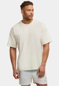sportliches Karl Kani Herren T-Shirt mit Baumwolle Ecru-Weiß