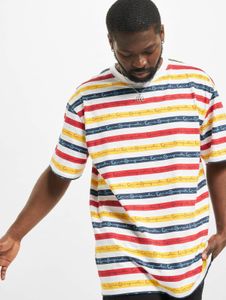 sportliches Karl Kani Herren T-Shirt 220 g/m² mit Baumwolle Weiß