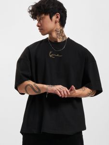 lässiges Karl Kani Herren T-Shirt 300 g/m² mit Baumwolle Schwarz