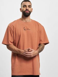 lässiges Karl Kani Herren T-Shirt 220 g/m² mit Baumwolle Orange