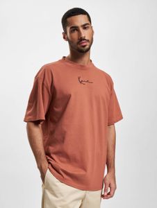 lässiges Karl Kani Herren T-Shirt 220 g/m² mit Baumwolle Orange