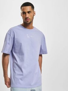 modernes Karl Kani Herren T-Shirt 220 g/m² mit Baumwolle Violett