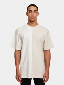 modernes Karl Kani Herren T-Shirt 220 g/m² mit Baumwolle Beige