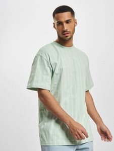 Felpa da uomo Karl Kani morbida, in cotone, con polsini a coste, colore verde pastello.