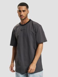 modernes Karl Kani Herren T-Shirt mit Baumwolle Grau