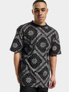 sportliches Karl Kani Herren T-Shirt 220 g/m² mit Baumwolle Schwarz/Weiß