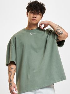modernes Karl Kani Herren T-Shirt 300 g/m² mit Baumwolle Grün