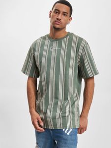 bequemes Karl Kani Herren T-Shirt 220 g/m² mit Baumwolle Grün