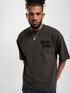 bequemes Sean John Herren T-Shirt mit Baumwolle Schwarz
