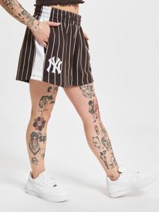 leichte New Era Damen Shorts Braun