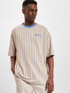 modern New Era men's T-shirt, cream-white