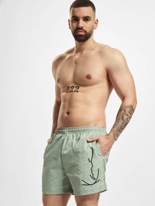 bequeme Karl Kani Herren Hose Kordelzug Taschen 120 g/m² Pastell-Grün