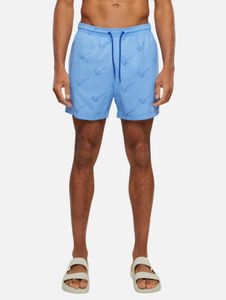 Short d'été Karl Kani pour homme, 120 g/m², bleu clair