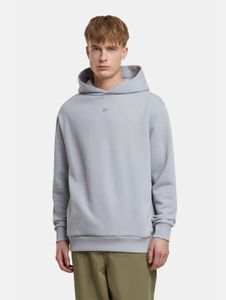 Sudadera con capucha New Era para hombre, suave, de algodón, color gris.