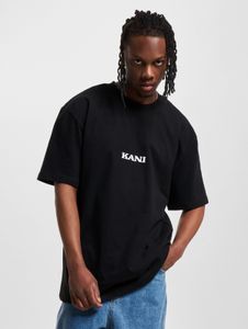 T-shirt sportiva da uomo Karl Kani in cotone, nera