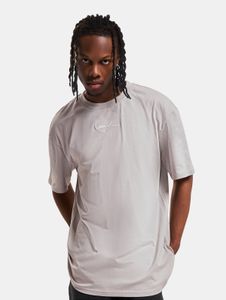 Casual Karl Kani men's T-shirt with cotton, grey