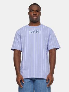 T-shirt décontracté Karl Kani pour homme, en coton violet