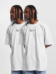 modernes Karl Kani Herren T-Shirt mit Baumwolle Weiß