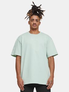 lässiges Karl Kani Herren T-Shirt mit Baumwolle Pastell-Grün