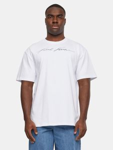 modernes Karl Kani Herren T-Shirt mit Baumwolle Weiß