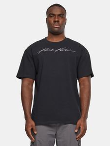 Comoda t-shirt da uomo Karl Kani in cotone, nera