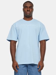 lässiges Karl Kani Herren T-Shirt mit Baumwolle Hell-Blau