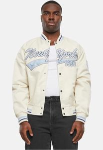Casual Karl Kani men's jacket, ecru-white