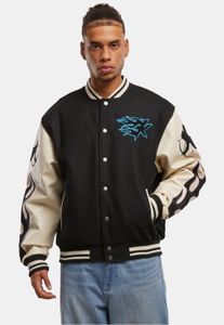 schlichte Karl Kani Herren Jacke 380 g/m² Schwarz