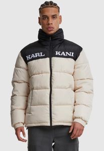 stylische Karl Kani Herren Jacke 110 g/m² Beige