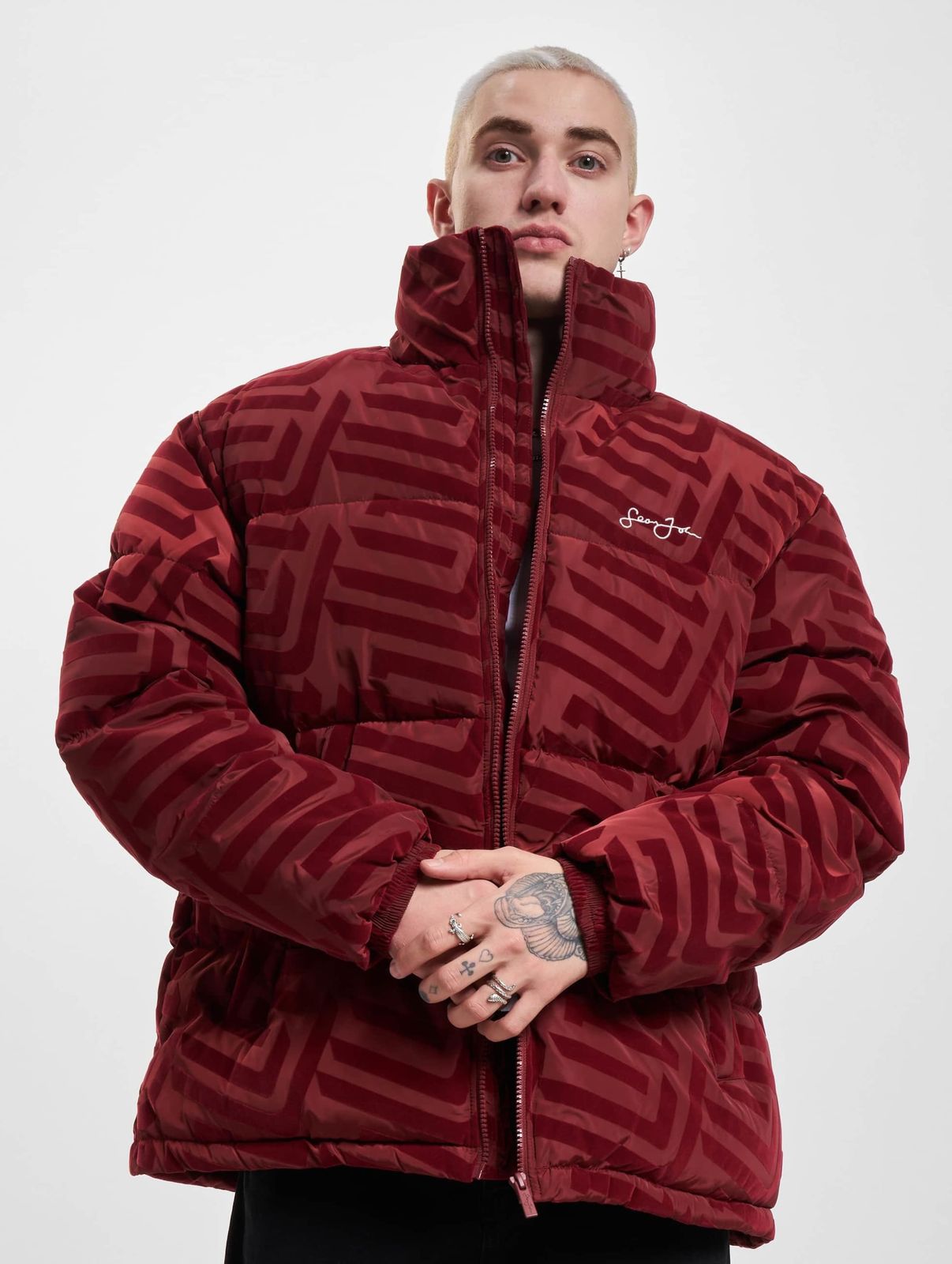 Sean John Herren Jacke Rot