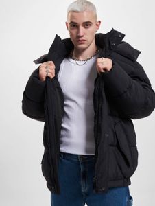schlichte Sean John Herren Jacke Taschen gesteppt Schwarz