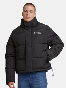 moderne PEQUS Herren Jacke Schwarz