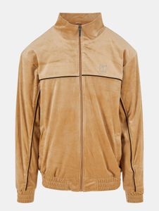lässige Karl Kani Herren Jacke Stretch 270 g/m² Beige