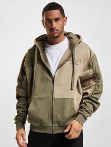 moderner Karl Kani Herren Hoodie Reißverschluss Kapuze Grün