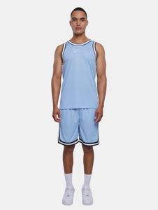 bequeme Karl Kani Herren Hose 140 g/m² Hell-Blau