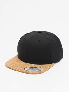 Cappellino sportivo Flexfit da uomo, 382 g/m², nero