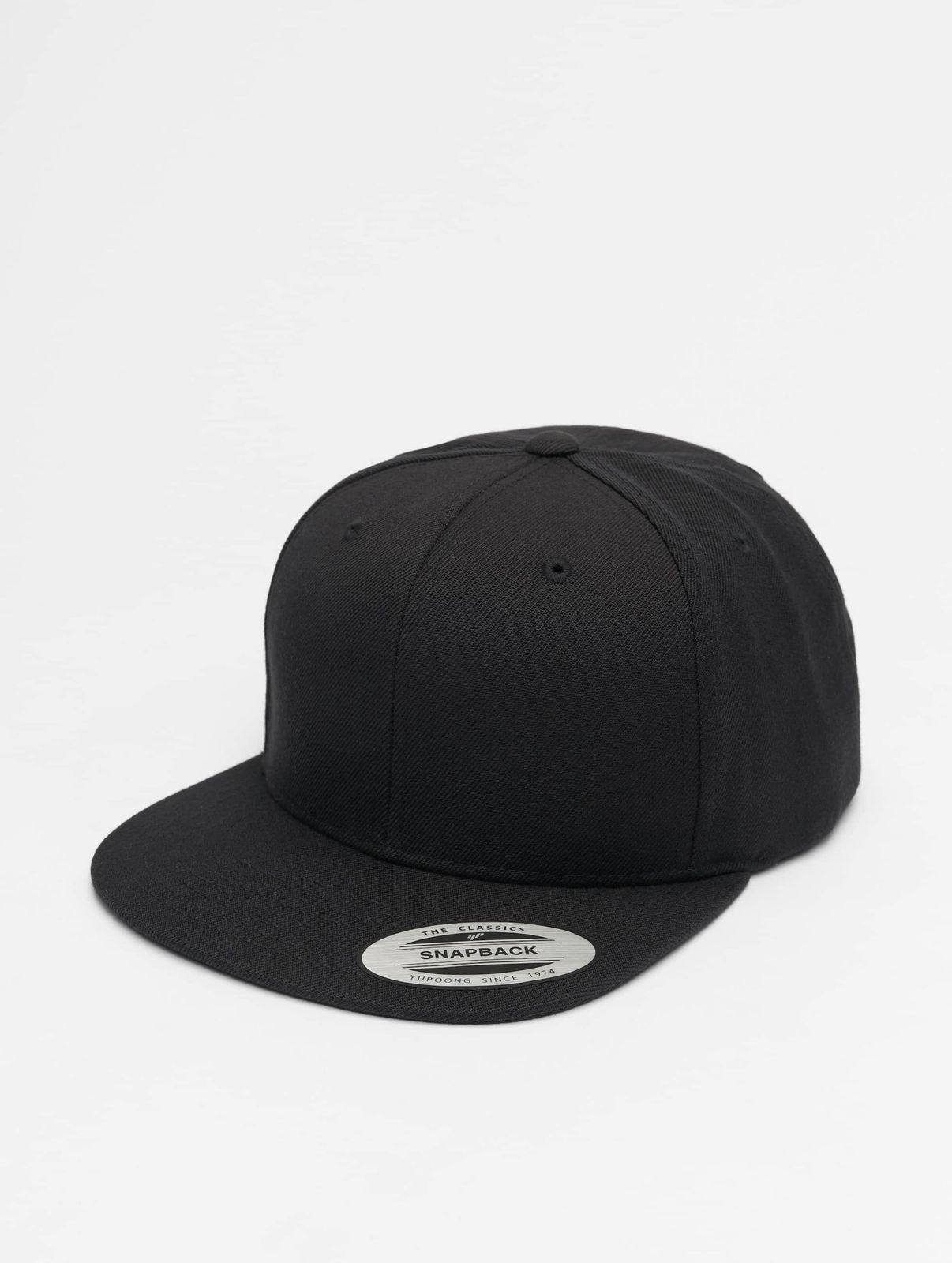 lässige Flexfit Unisex Cap 382 g/m² Schwarz