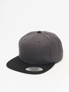 coole Flexfit Unisex Cap 382 g/m² Grau/Schwarz