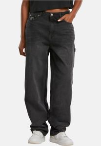 bequeme Karl Kani Damen Jeans mit Baumwolle Schwarz