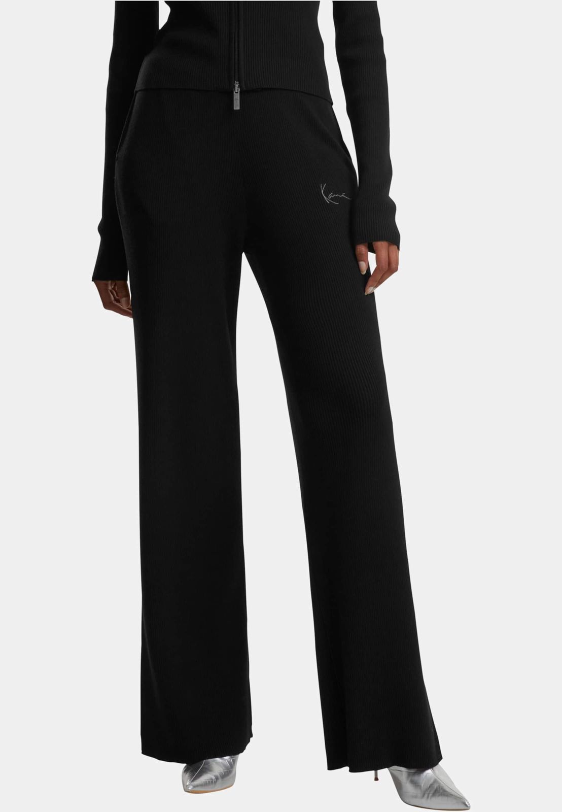 Karl Kani Damen Jeans Baumwolle Schwarz