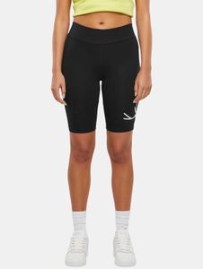Comodi shorts elasticizzati da donna Karl Kani in cotone, neri