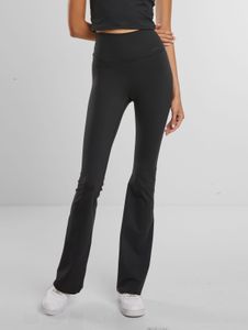 bequeme aim'n Damen Hose Stretch Schwarz