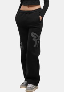 moderne Felicious Damen Hose mit Baumwolle Schwarz